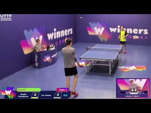 WINners League 23.08.21 Siedin Volodymyr - Tur Anton 17:00