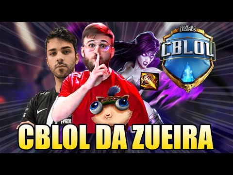 RANGER COBRADO E MORGANA JUNGLE - CBLOL DA ZUEIRA