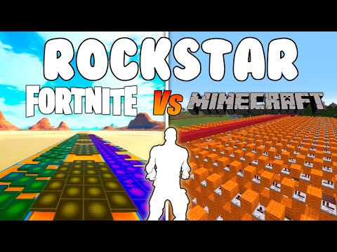 DaBaby - Rockstar (Fortnite vs Minecraft)