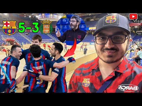 🏑 FC Barcelona Hoquei vs. CE Noia Freixenet [5-3] - Roller Hockey Matchday Experience Vlog 🎥