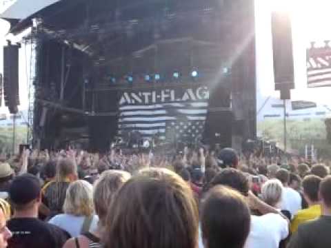 ANTI - FLAG - The smartest Bomb  - One trillion Dollars - AREA 4 Festival 2009