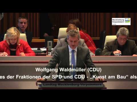 30.01.2014, Wolfgang Waldmüller, CDU-Fraktion, Landtag M-V, Debatte zur Baukultur