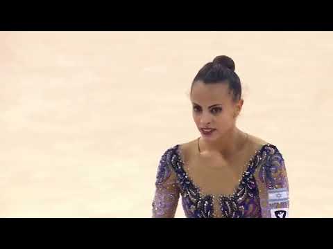 Linoy Ashram Ball Music and Performance 2018 World  Championships, All Around