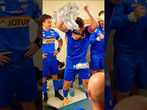 Frank Løke klikker i garderoben!