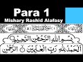 Para 1 Full | Sheikh Mishary Rashid Al-Afasy With Arabic Text (HD)