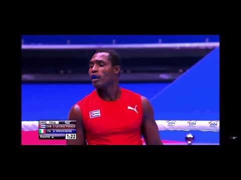 LA CRUZ PERAZA Julio (CUB) vs MOUHIDINE Aziz Abbes (ITA) | AIBA MEN’s World Boxing Championship 2021