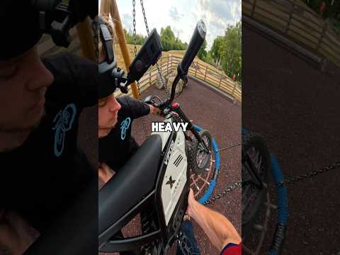 It Does Not Say ‘No E-Bikes’ 🚫🚴‍♂️#shorts #bike #challenge #viral