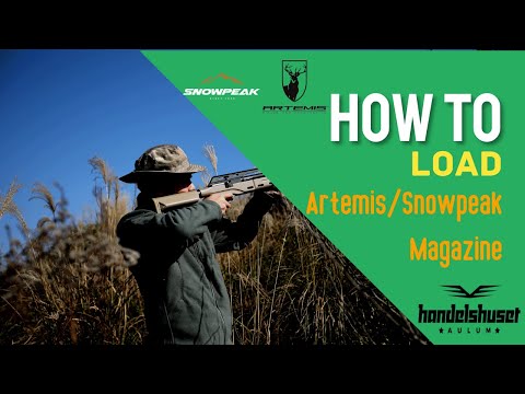 How to load an Artemis/SnowPeak Airgun Magazine