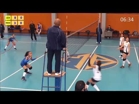 Juan 23 vs María Auxiliadora, Final voley menores, Adecore 2017