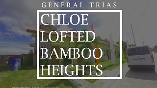 Chloe Lofted at  Bamboo Heights Gen. Trias, Cavite Rent to Own House and Lot