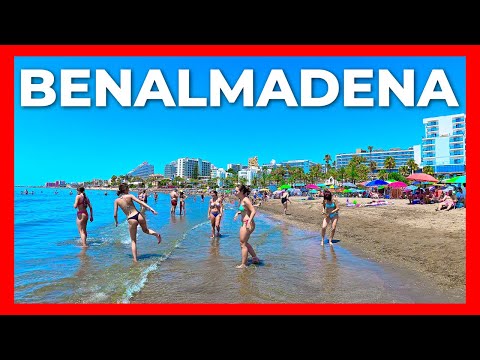 BENALMADENA Beach Walking Tour Spain Malaga | June 2025