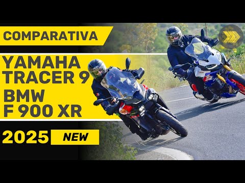 VIDEO COMPARATIVE TEST YAMAHA TRACER 9 VS BMW F 900 XR 2025 SOYMOTERO NET TEST MOTO TRAIL SPORT TO