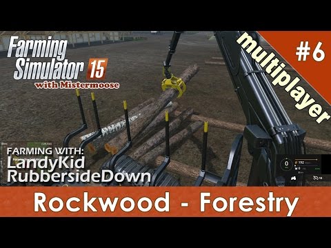 Farming Simulator 2015 - Forestry with the Guys on Rockwood - Multiplayer