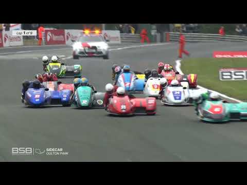 Molson Group British Sidecar Championship 2022 Round 1 Oulton Park Race 1