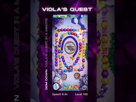 Dom Down Viola's Quest - Level 180 🟣🟠🔴 #shorts