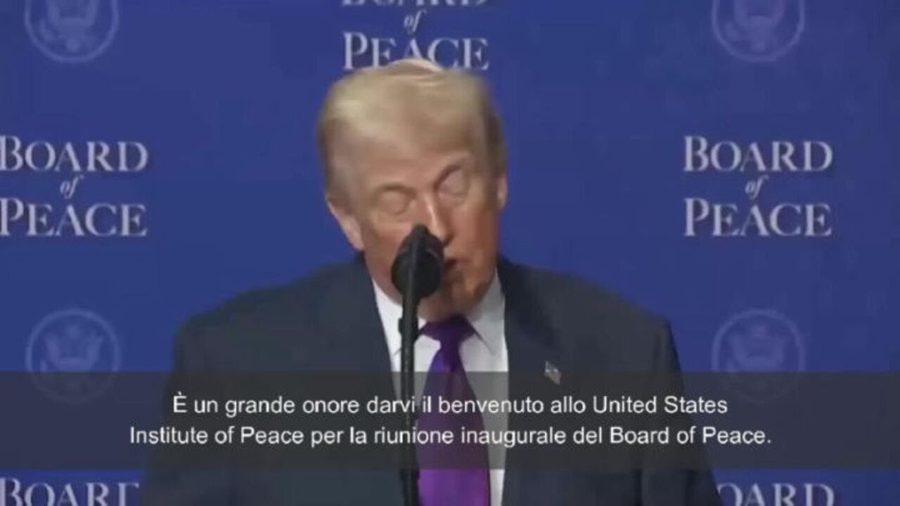 Board of Peace, Trump: "C'è qualcuno che vuol fare il furbo ma con me non funziona"