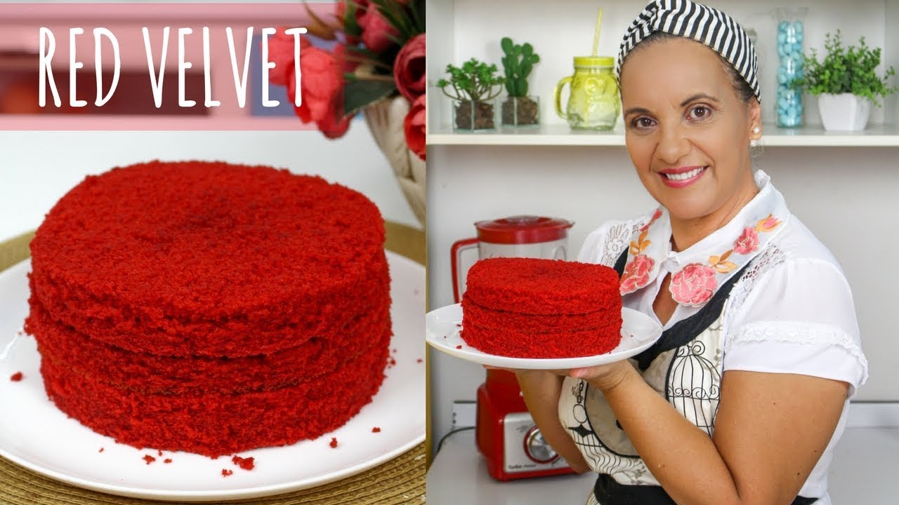 MASSA ESPECIAL PARA BOLO RED VELVET