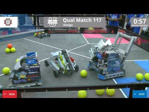 VEX Worlds 2016 - VEX U - Research - Qual 117 (TSM1) 220 vs 245 (NAR)