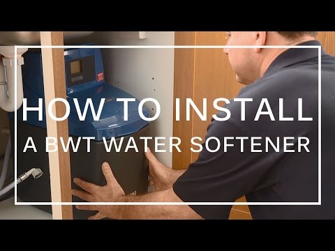 HOW TO INSTALL A BWT WATER SOFTENER