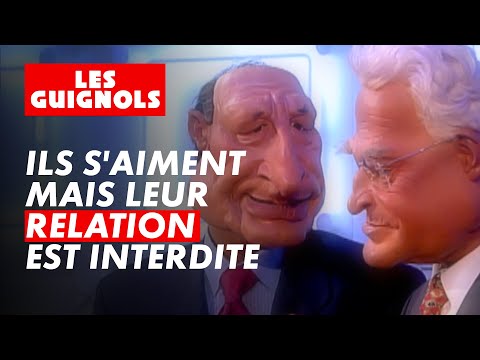 La déclaration d'amour tragique entre Chirac et Jospin - Les Guignols - CANAL+