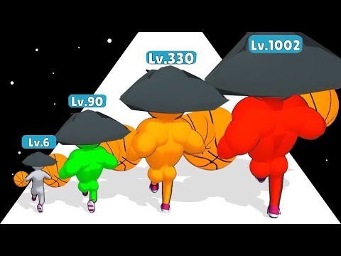 LEVEL UP RUNNER = Big Head Run + Push Harder (Max Level)