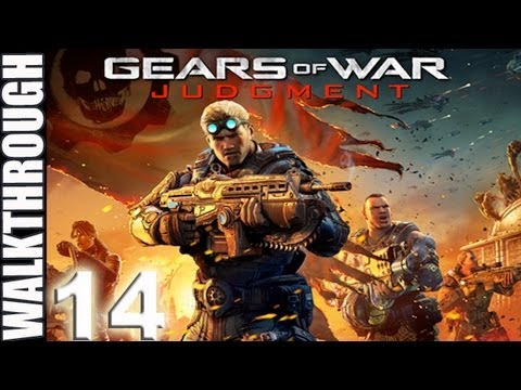 PT 14 Gears Of War Judgement Act 6 The Courthouse Walkthrough Lets Play (HD)
