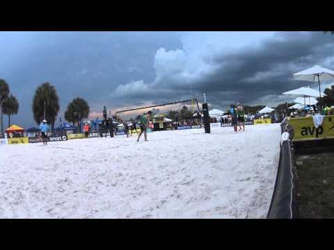 Doppler/Horst vs Alison/Bruno @ FIVB St Pete Grand Slam
