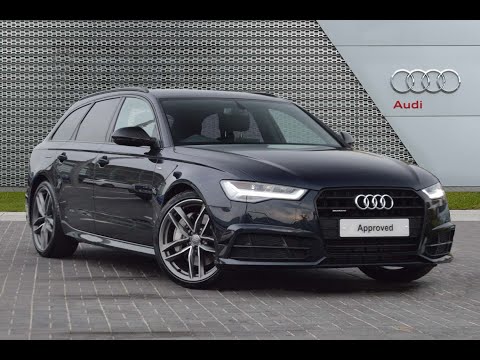 AUDI A6 AVANT TDI QUATTRO S LINE BLACK EDITION BLUE 2018
