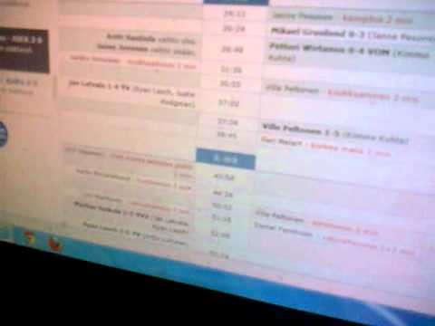 Pelicans - HIFK loppurangaistukset (26.11.2011)