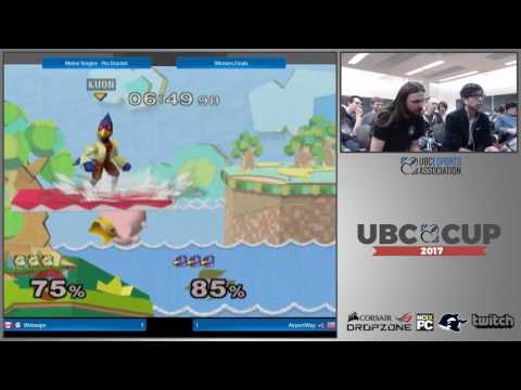 Webwipe vs. Sion (Airport Way) - Melee Winners Finals - UBC Cup 2017