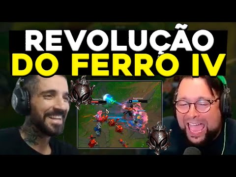 BRTT MAIN JUNGLE, FERRO IV REVOLUCIONANDO O INSEC, GASTOS DO CBOLÃO - RENECRODILO LEAGUE OF LEGENDS
