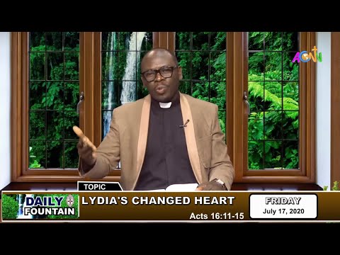 DAILY FOUNTAIN DEVOTIONAL OF JULY 17, 2020 - THE VEN. OLUSEGUN AKINOLA