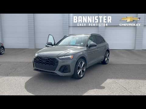 2022 Audi SQ5 Technik 3.0 TFSI quattro in Gray for sale at Bannister Chevrolet Penticton in Penticton, BC