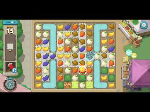 We Bare Bears Match3 Repairs Level 1211 - No Boosters