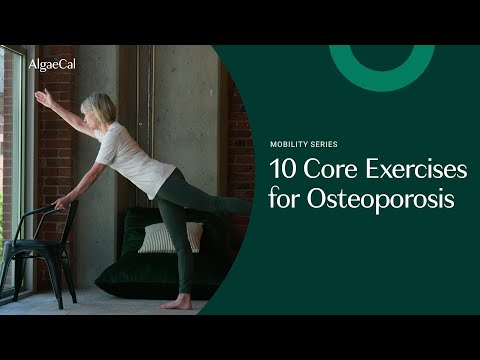 10 EASY Core Exercises for OSTEOPOROSIS to SUPERCHARGE Your Bone Health!
