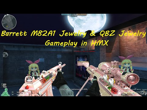 Crossfire West: Barrett M82A1 Jewelry & QBZ 03 Jewelry Gameplay in HMX