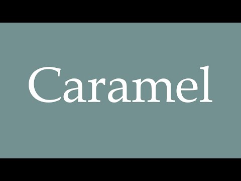 How to pronounce ''Caramel'' correctly in French