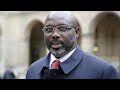 Libéria : le président Georges Weah candidat pour un second mandat