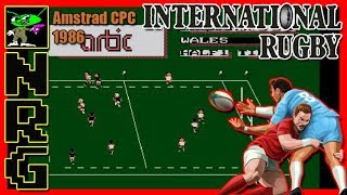 NRG: 5-10 Minutes of Gameplay - International Rugby [Amstrad CPC]