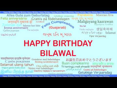 Bilawal   Languages Idiomas - Happy Birthday