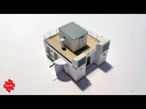 Trumpeter Titanic 1:200: Detailing and Weathering.  #titanic  #model  #modelkit