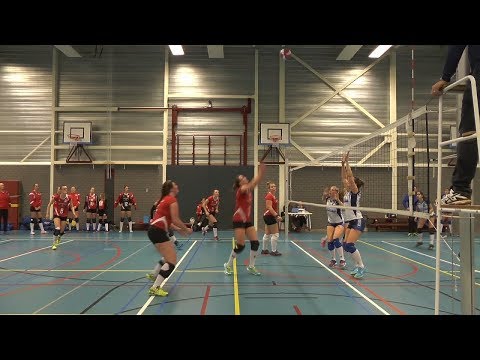 Damesvolleybal Wivoc - Polstars