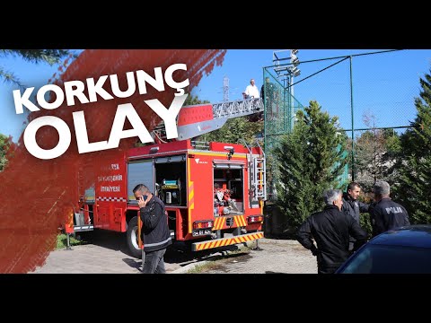 KAMPÜSTE DEHŞET VEREN OLAY