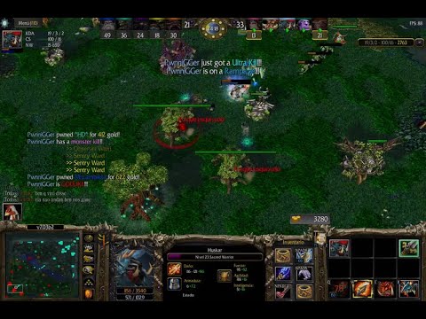 Dota 1 - Jugando con Huskar - RAMPAGE + Beyond GODLIKE!! (7.03b2) 2022