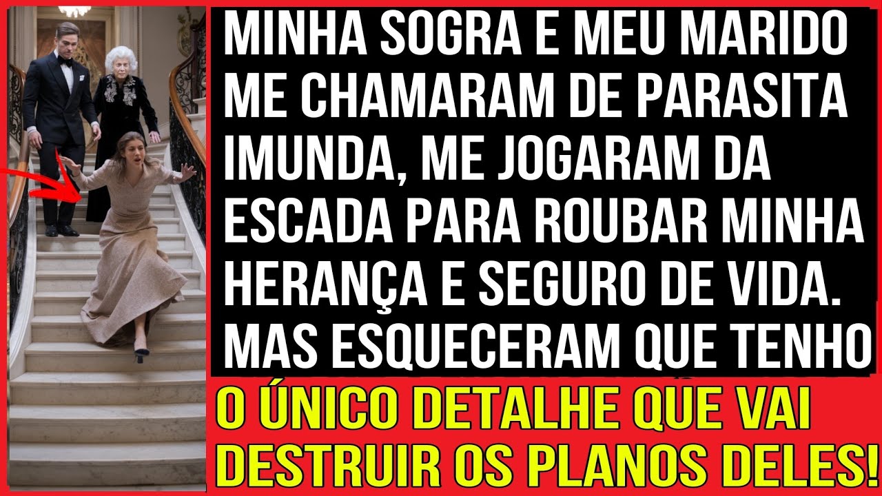 MINHA S0GRA E MEU MARID0 ME CHAMARAM DE PARASITA IMUNDA, ME J0GARAM DA...