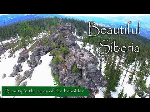 Beautiful Siberia from the Bird's Eye View
