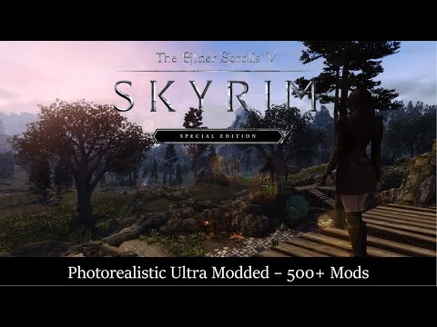 Photorealistic Ultra Modded Skyrim SE - Showcase and Gameplay