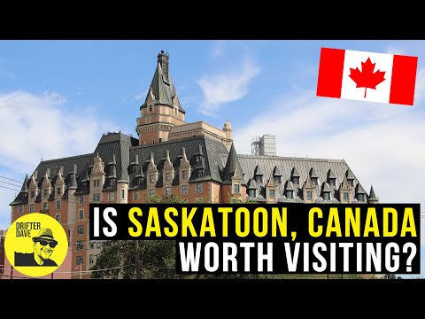 They HATE drones here! 🚔😂 (Exploring Saskatoon, Saskatchewan, Canada's City of Bridges) 🇨🇦