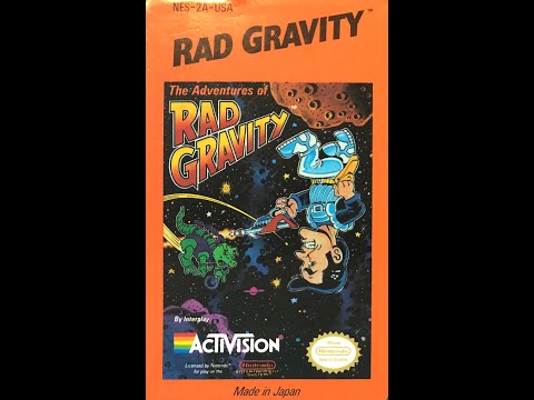 2 Minutes of Gameplay - The Adventures of Rad Gravity - NES (HD)
