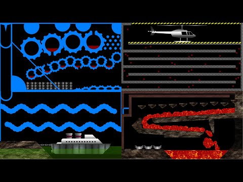 The Transport - Elimination Marble Race in Algodoo